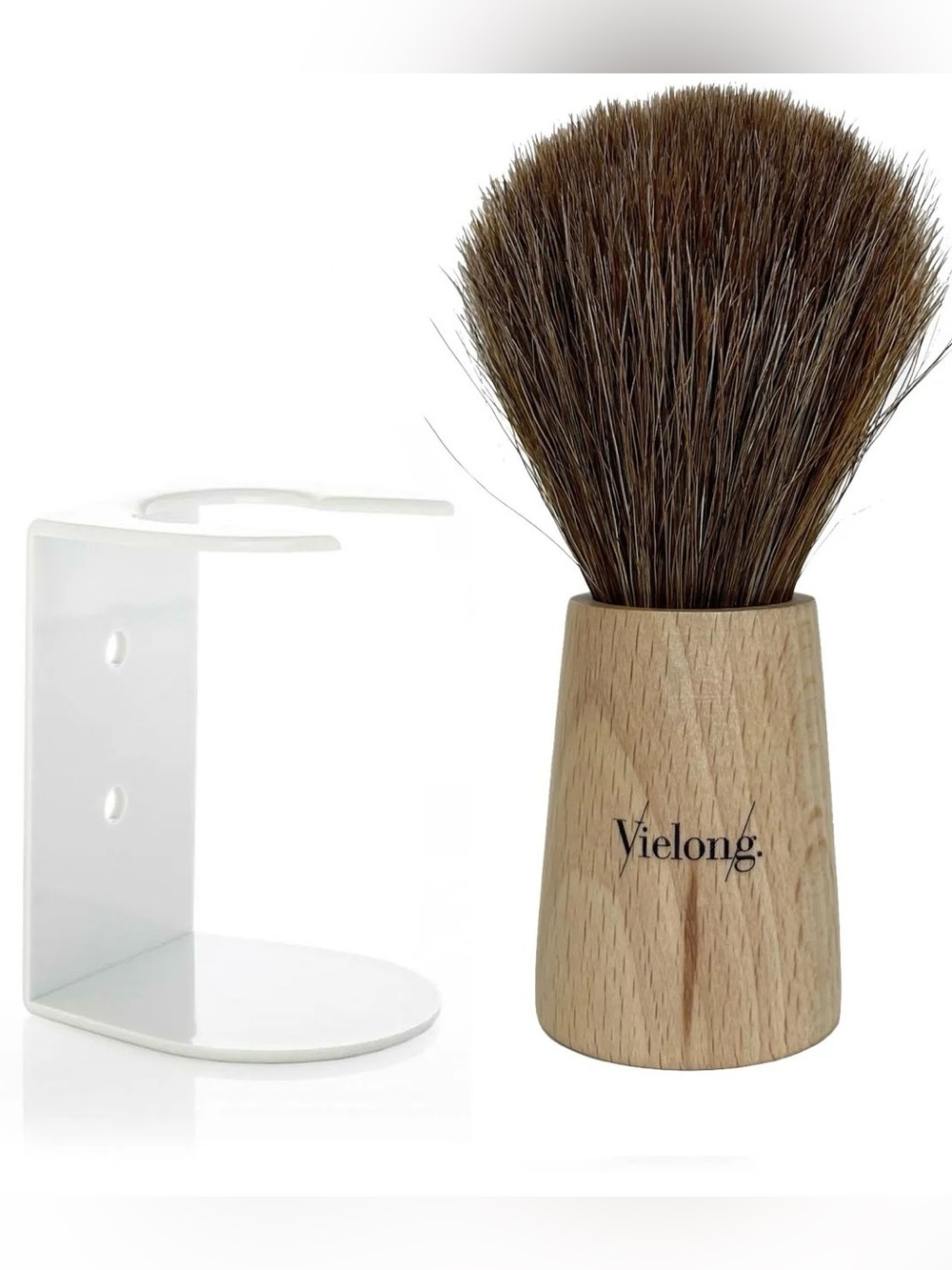 Vielong Nordik Brown Horse Hair Shaving Brush #83